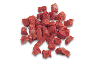 羔羊肉切块